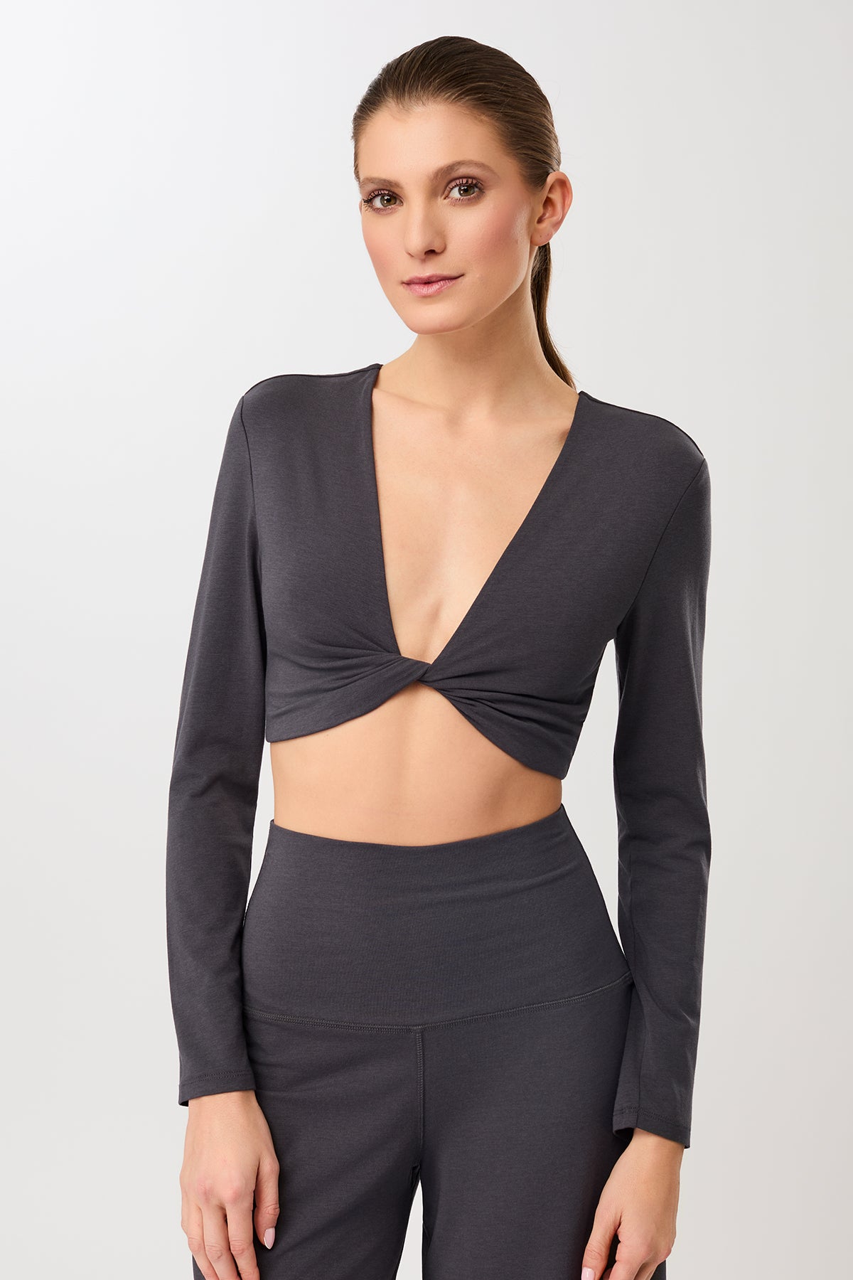 MANDALA  Top Support Longsleeve Onyx