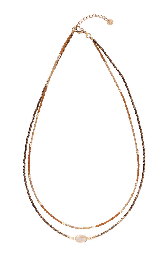 Devotion Citrine ketting