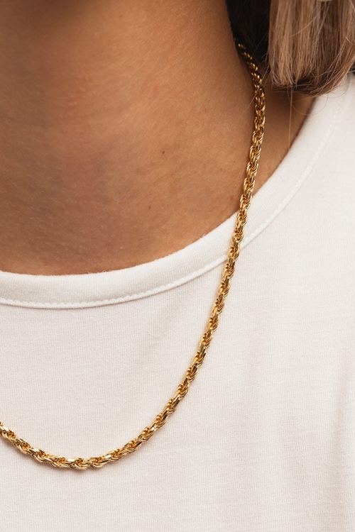 Dear Darling Berlin  Ketting Koord Goud