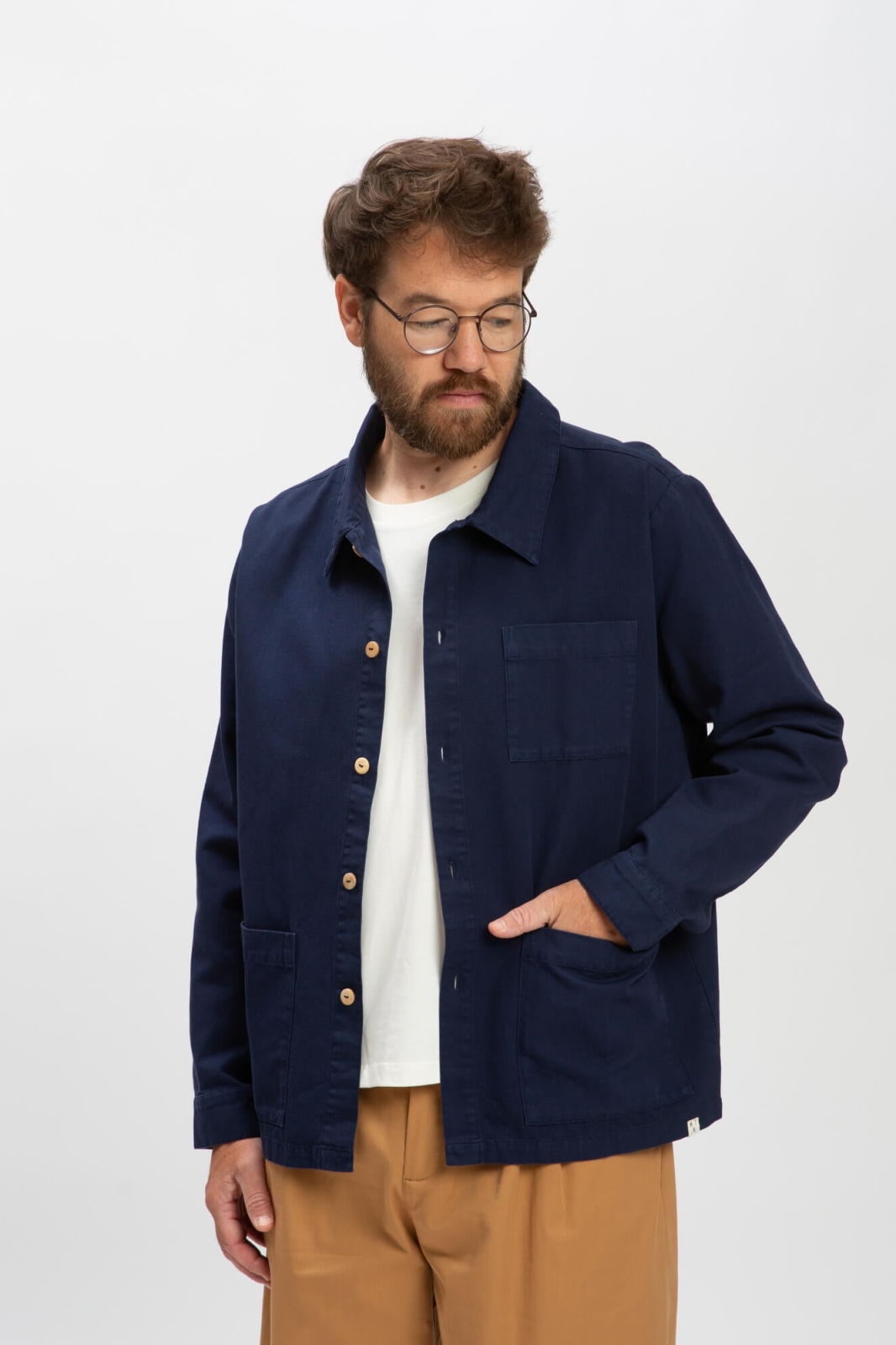 MATONA mannen vegan Jack Werkkleding Marineblauw