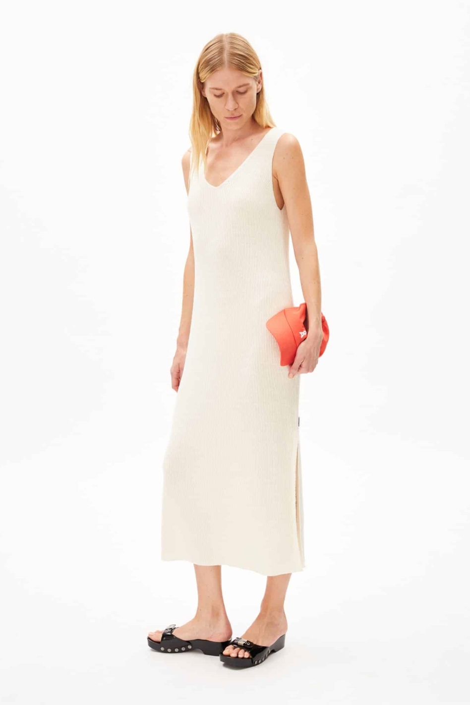 Armedangels Caroliniaa Lino Jurk - Vegan Maxi Jurk
