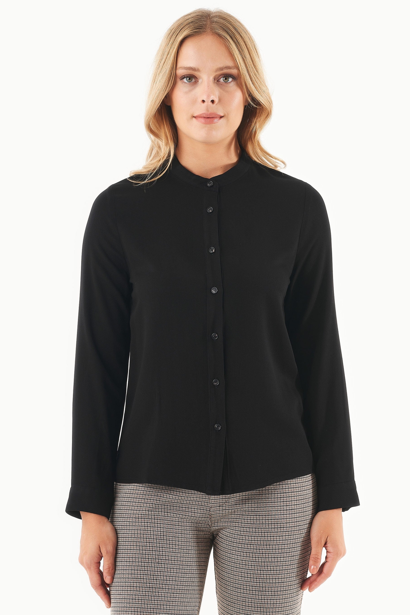 ORGANICATION  Blouse Ecovero Zwart