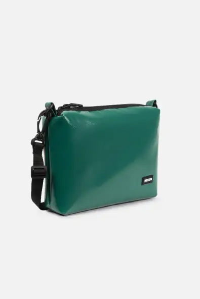 UNBEGUN  Crossbodytas Donkergroen