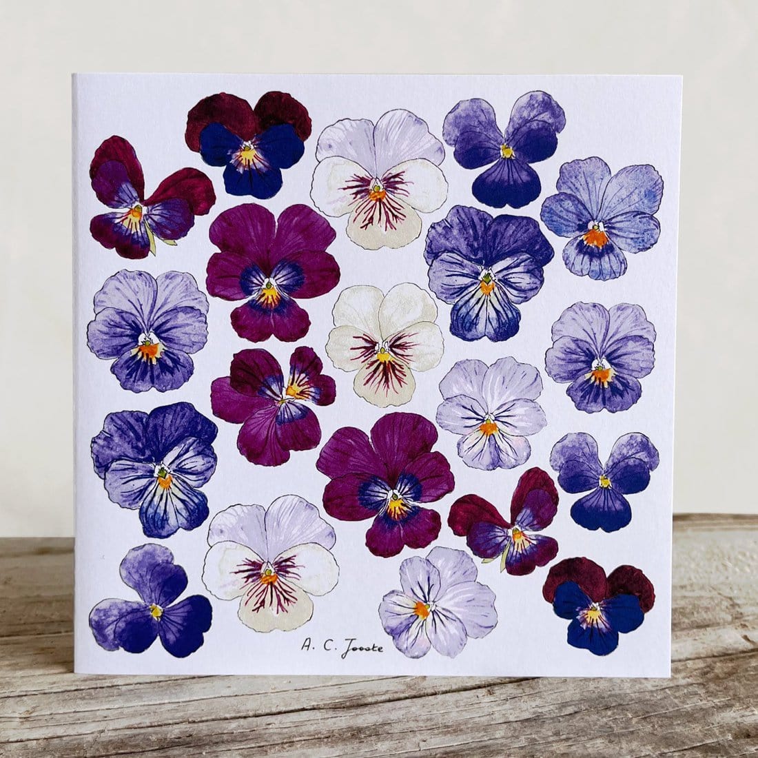 Viola Greeting Cards