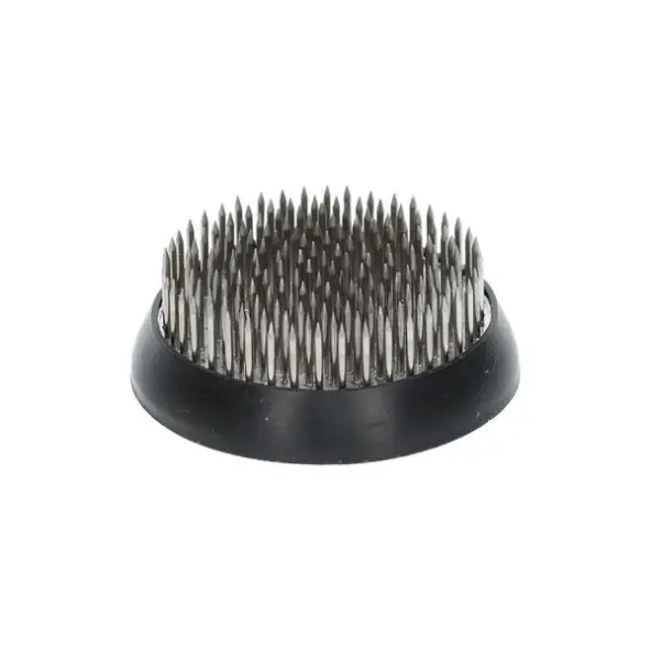 Bloemenprikker kenzan, metaal en rubber, Ø 6 cm