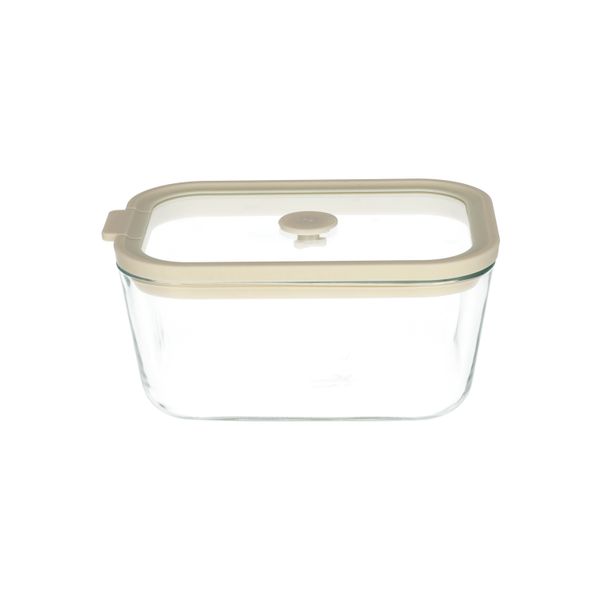 Vershoud/ovenschaal met glazen deksel, hittebestendig glas en siliconen, 750 ml