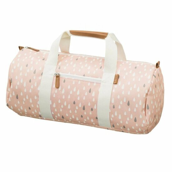 Fresk weekend tas van gerecycled plastic - Drops Pink