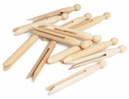 La Droguerie Ecologique houten pin wasknijpers