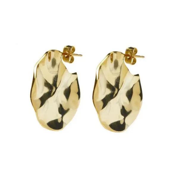 Oorbellen Coastal | Riverstones | Goud