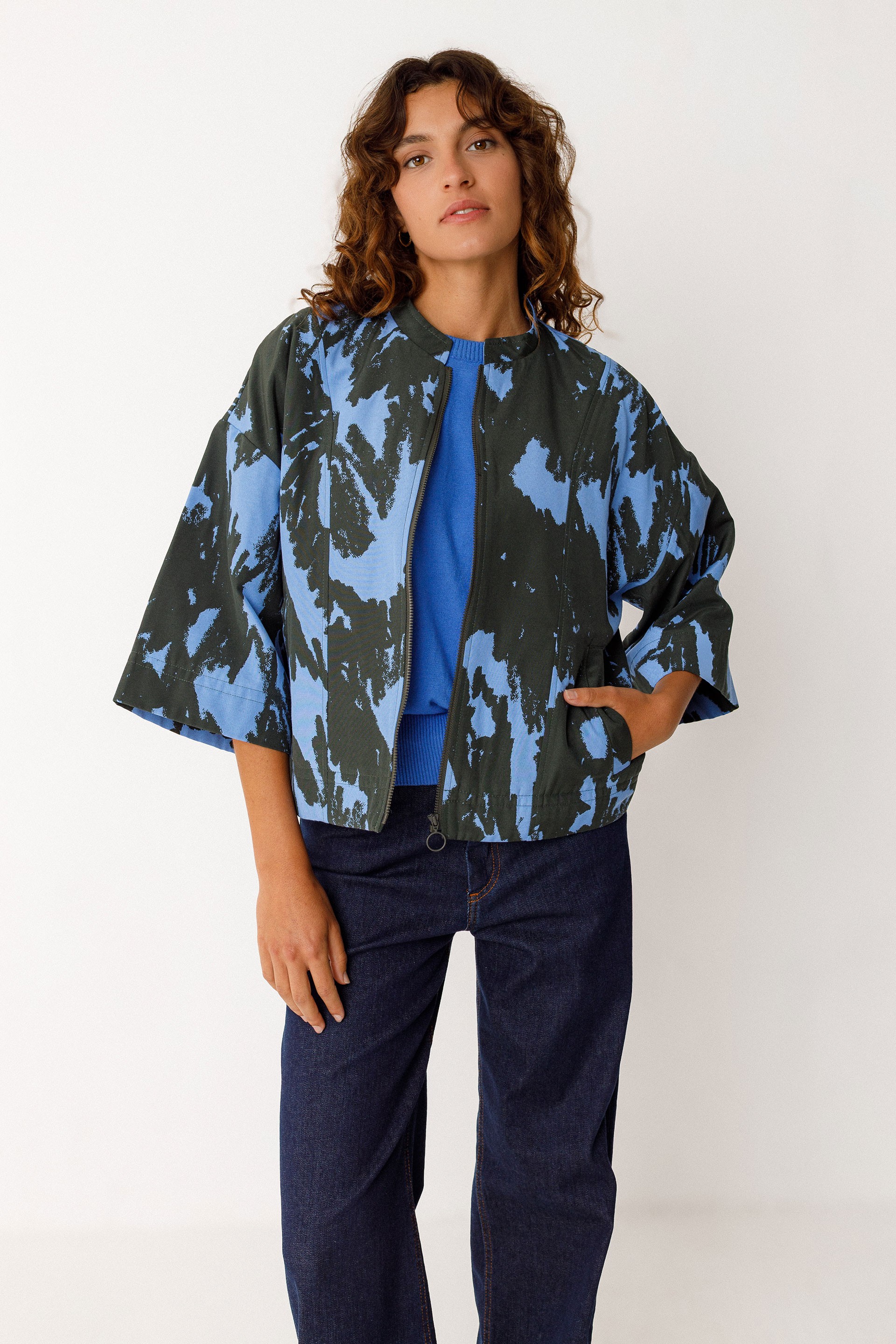 SKFK  Jas Zeiane Groen Blauw