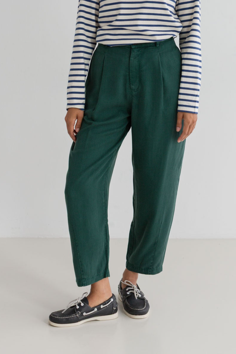 TWOTHIRDS  Broek Haruku Donkergroen