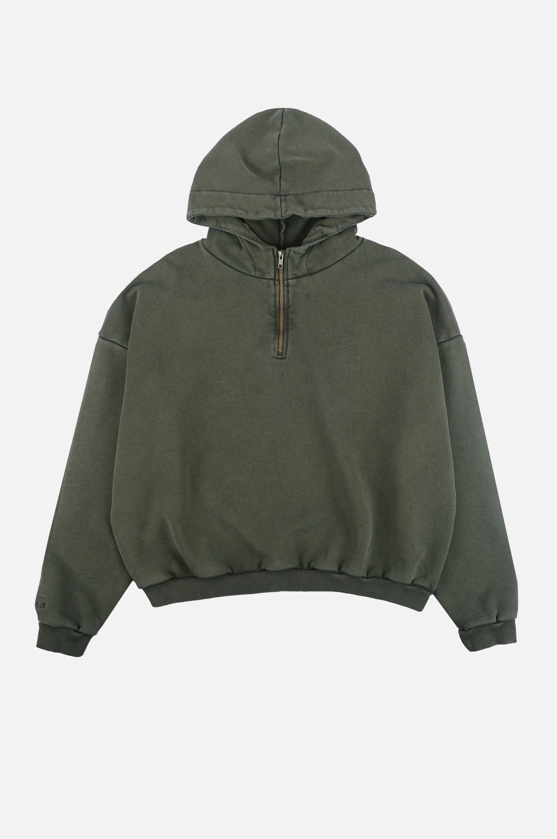 Trendsplant mannen vegan Hoodie Oversized Super Heavy Kombu Groen