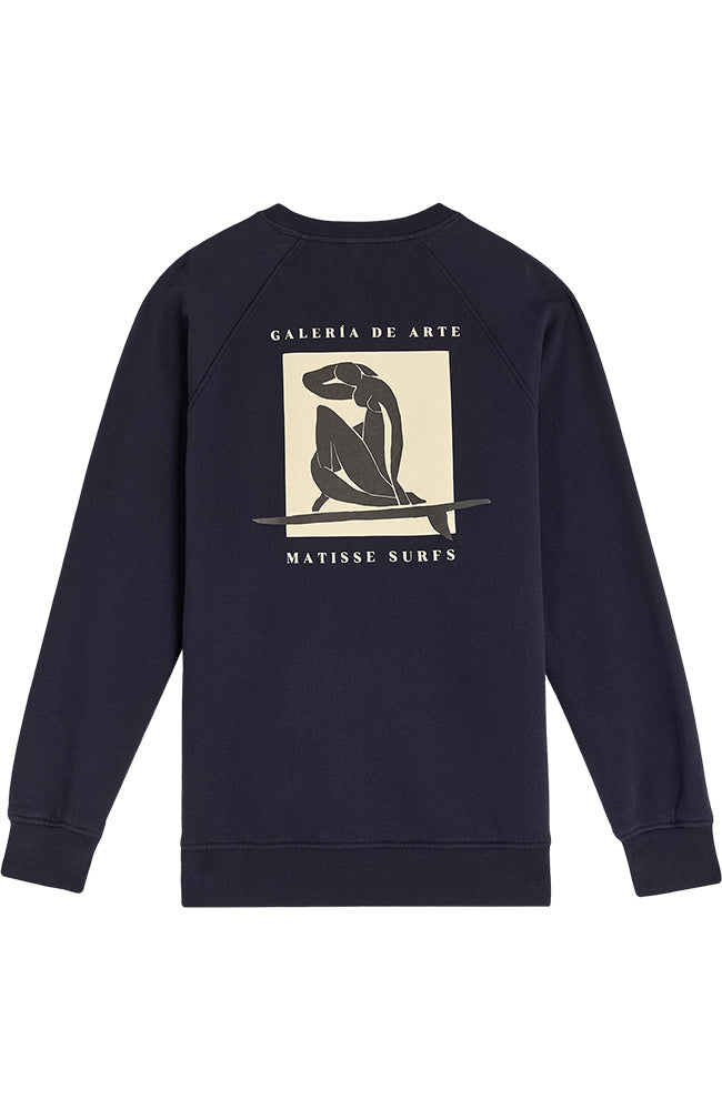 Bask in the Sun mannen vegan Sweatshirt Matisse Marineblauw