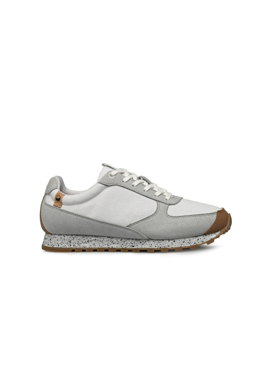 SAOLA Alta Vegan Sneakers Dames Lichtgrijs