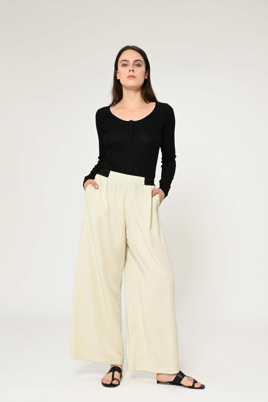 LOVJOI  Culotte Sandrose Pebble