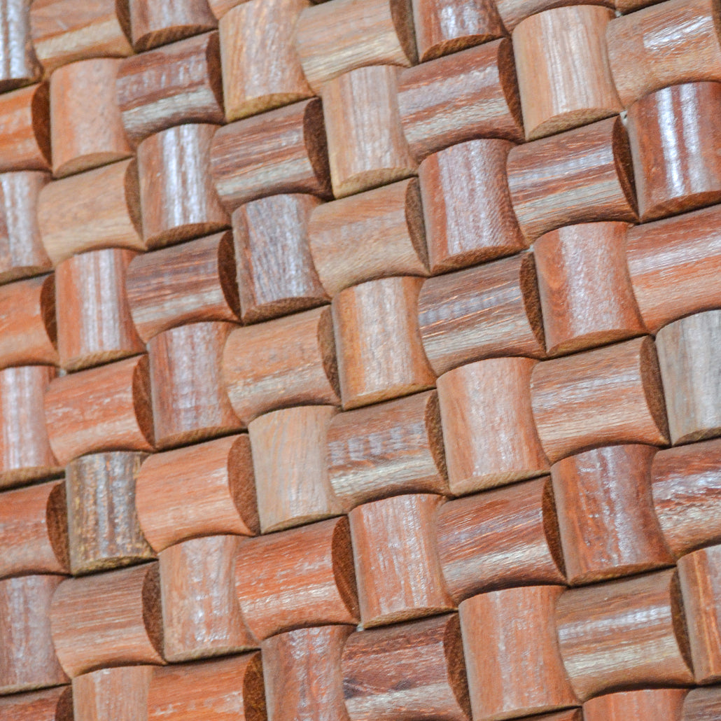 3D Houten Wandpaneel | Arisauro | 30×30 cm | Wanddecoratie