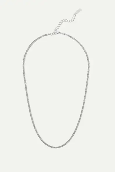 Dear Darling Berlin  Ketting Fine Curb Zilver