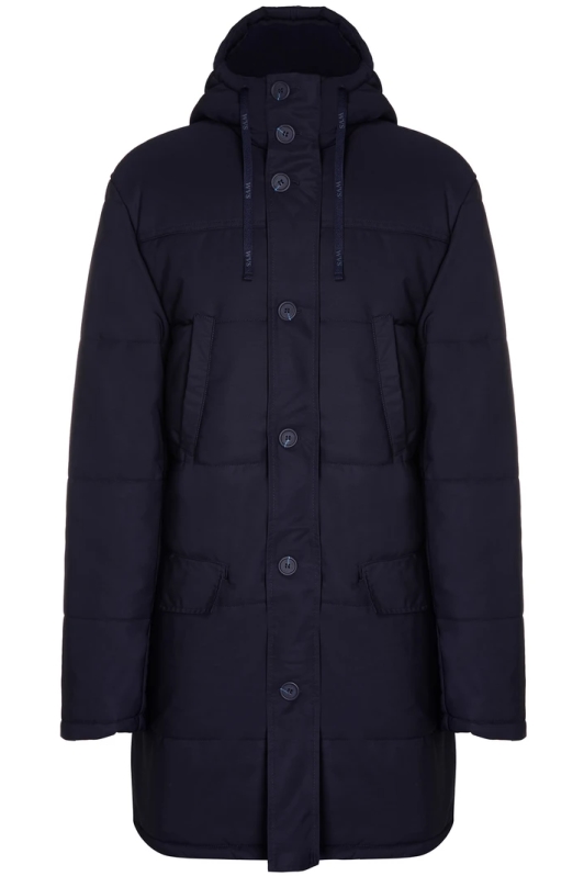 Vegan Parka Donkerblauw - Will's Vegan Store