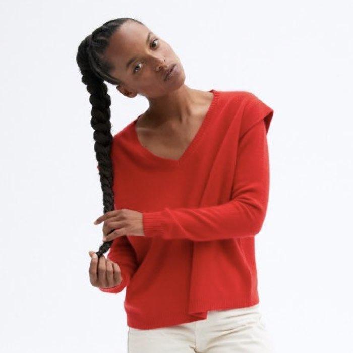 Kasjmier Sweater Agne | Absolut Cashmere | Rood