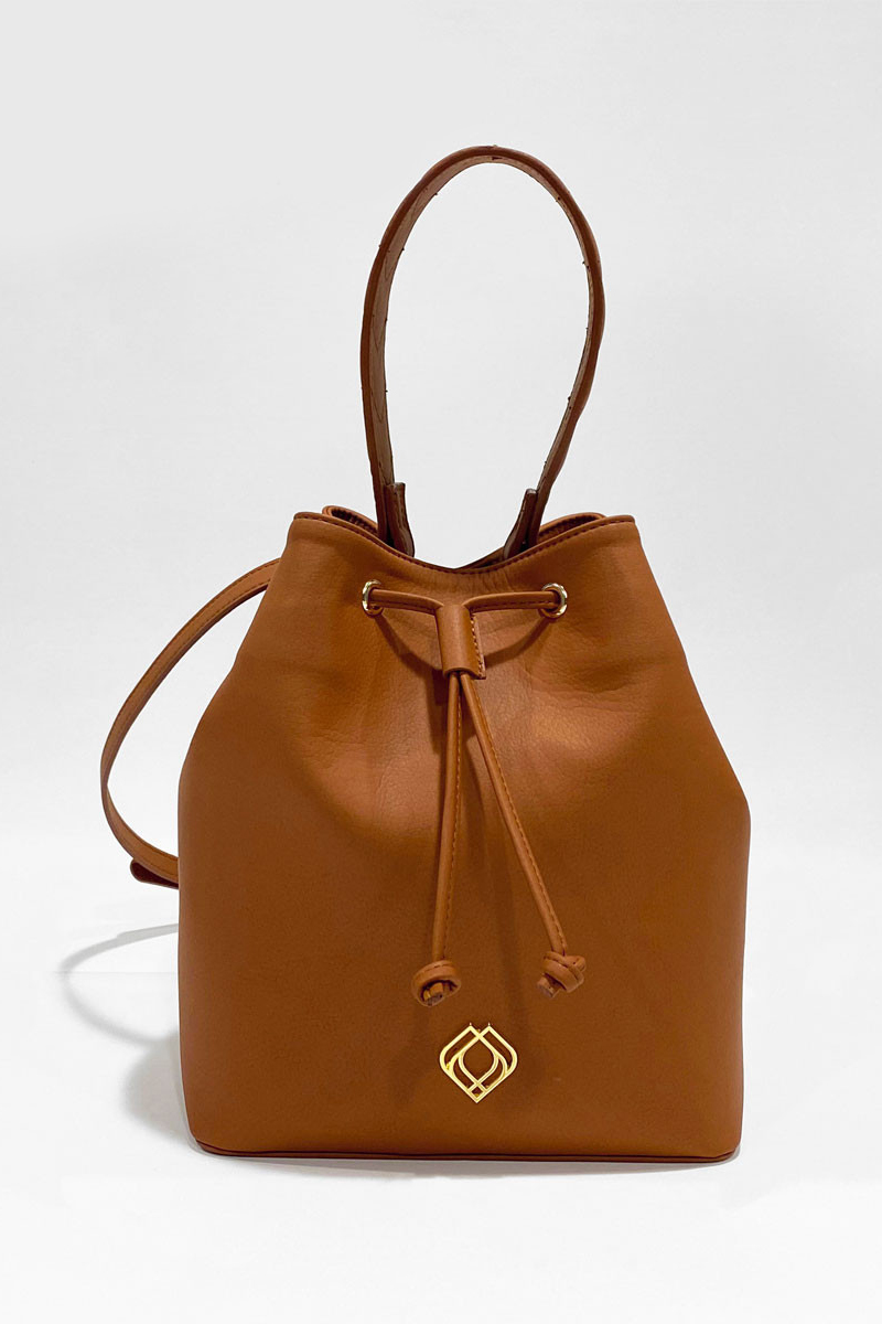 Trashious  Bucket Bag Appel Bruin