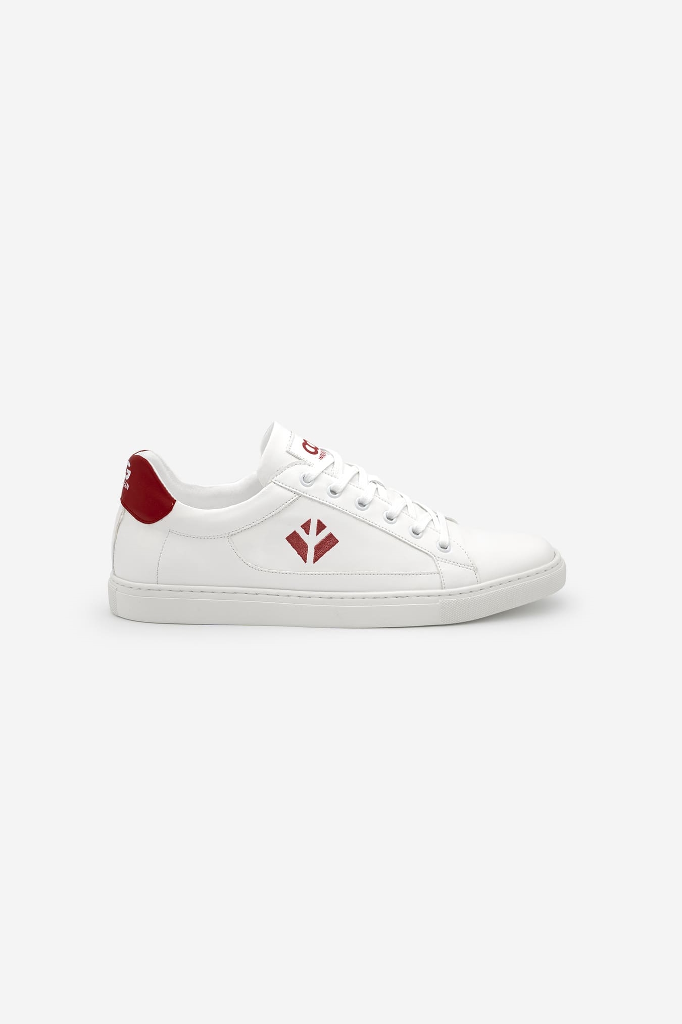 COG mannen vegan Sneakers Winton Wit Rood