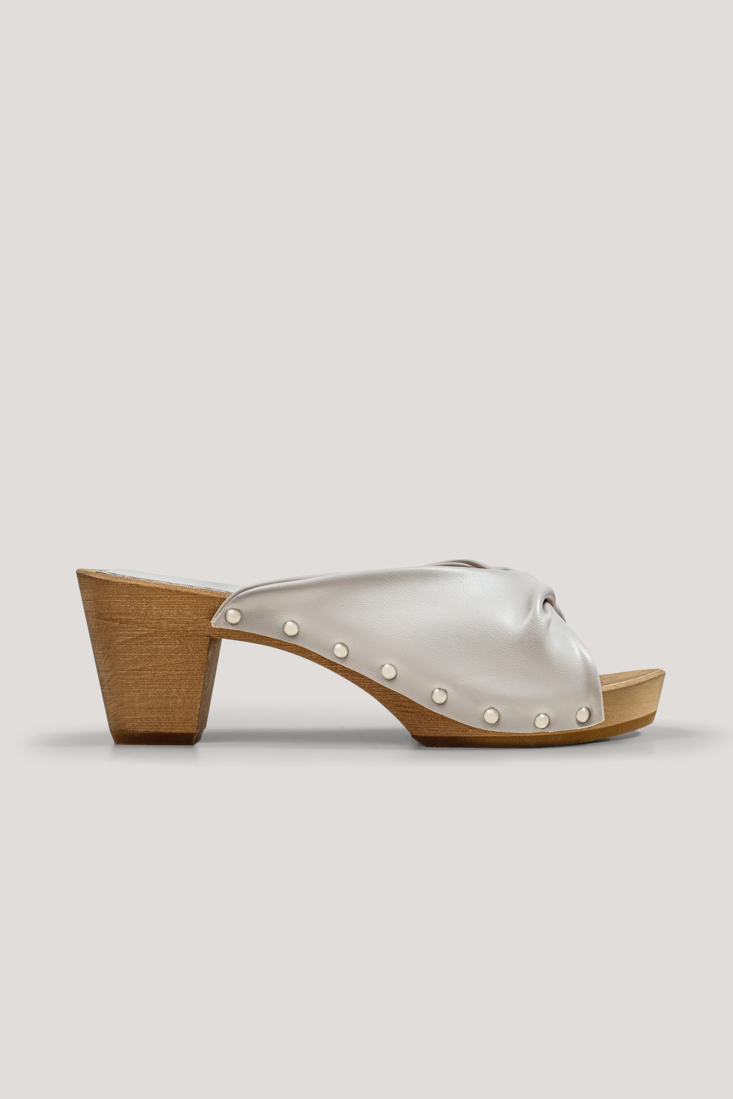 AGAZI  Klompen All That She Wants! Vegan Eco Leather Grijs