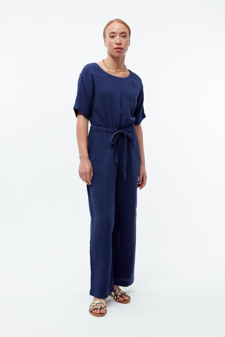 Givn  Jumpsuit Muslin Kayla Nachtblauw