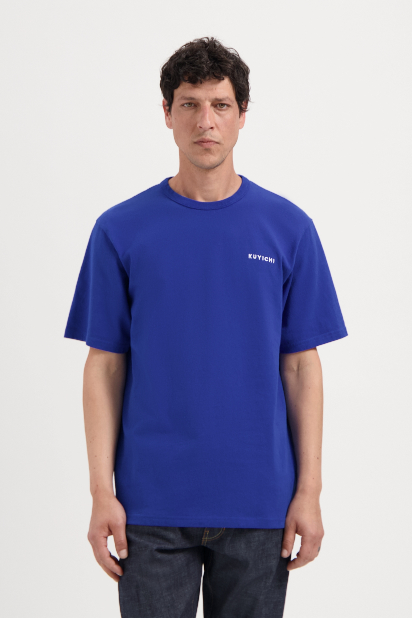 Kuyichi Liam Vegan T-Shirt Donkerblauw