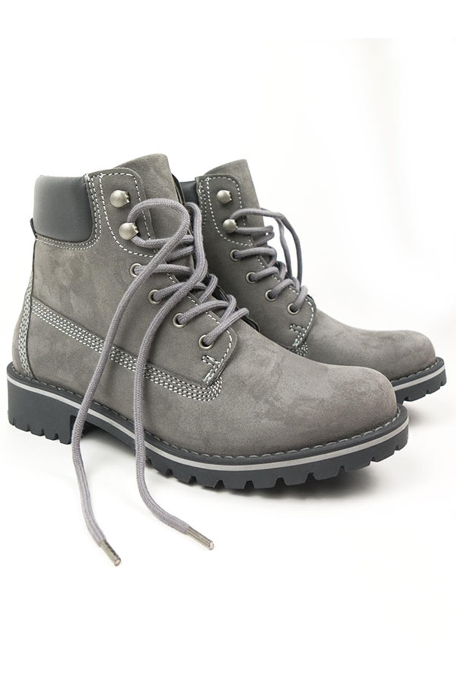 Will's Vegan Store mannen vegan Dock Boots Grijs