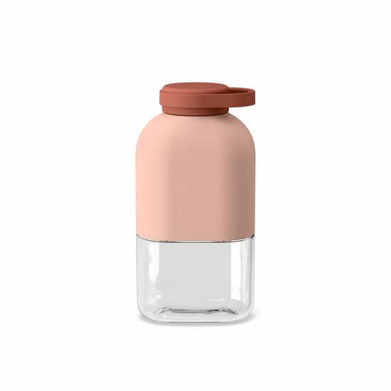 Ekobo Slim Tritan Water Bottle 350ml Blush/Terracotta
