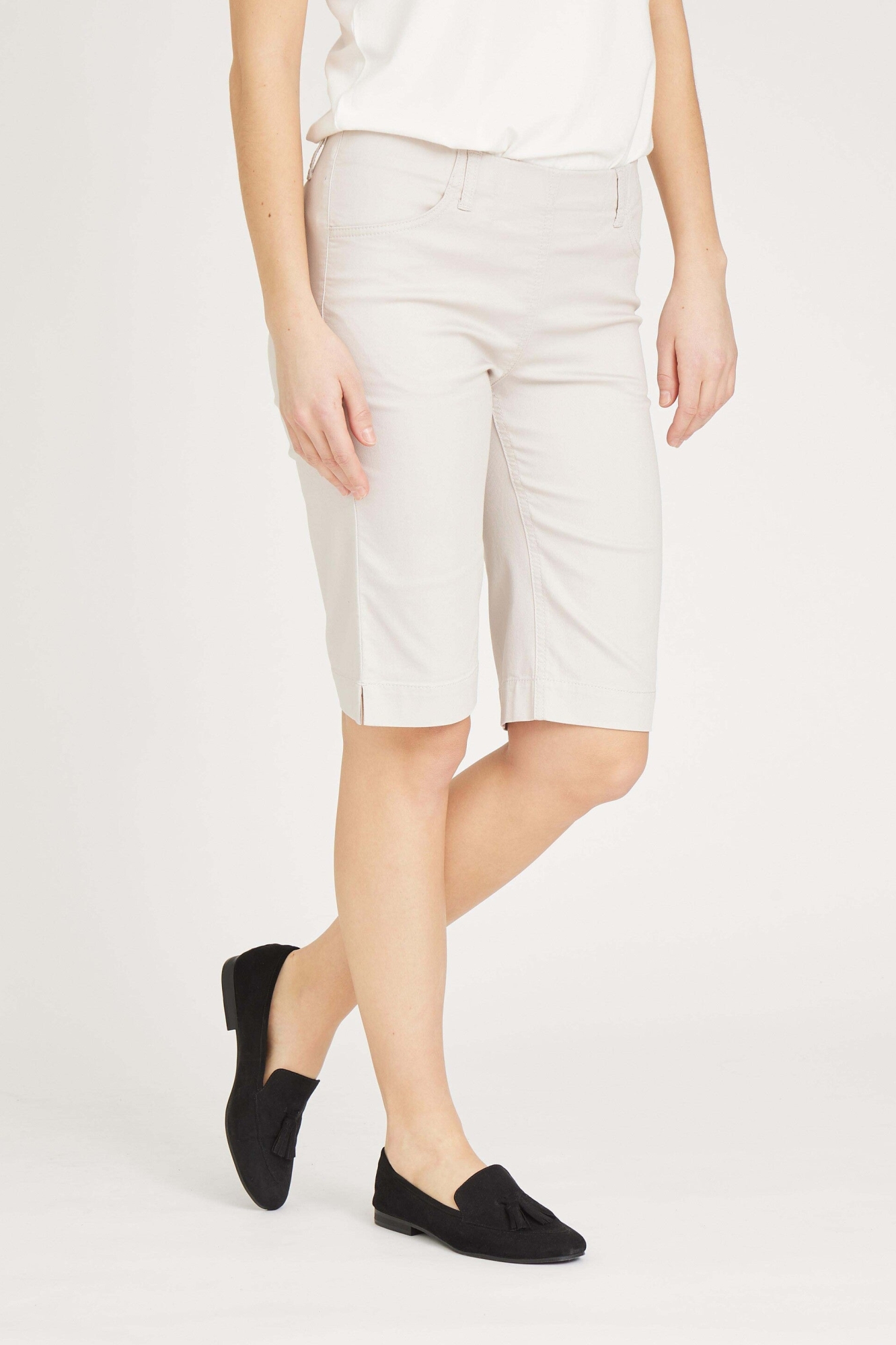 LAURIE  Short Kelly Regular Grijs Zand