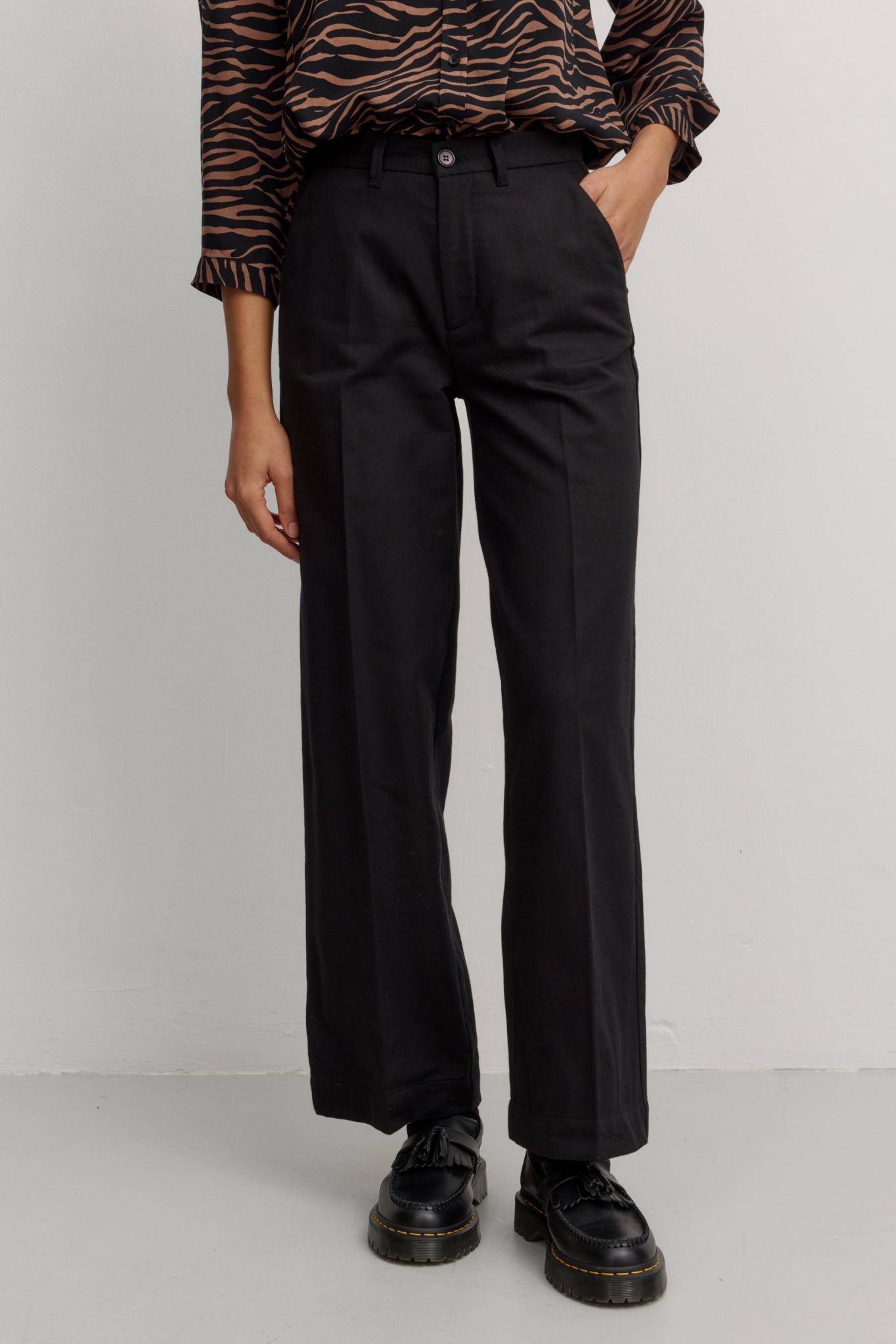 Recolution  Broek Marlene Ligularia Zwart