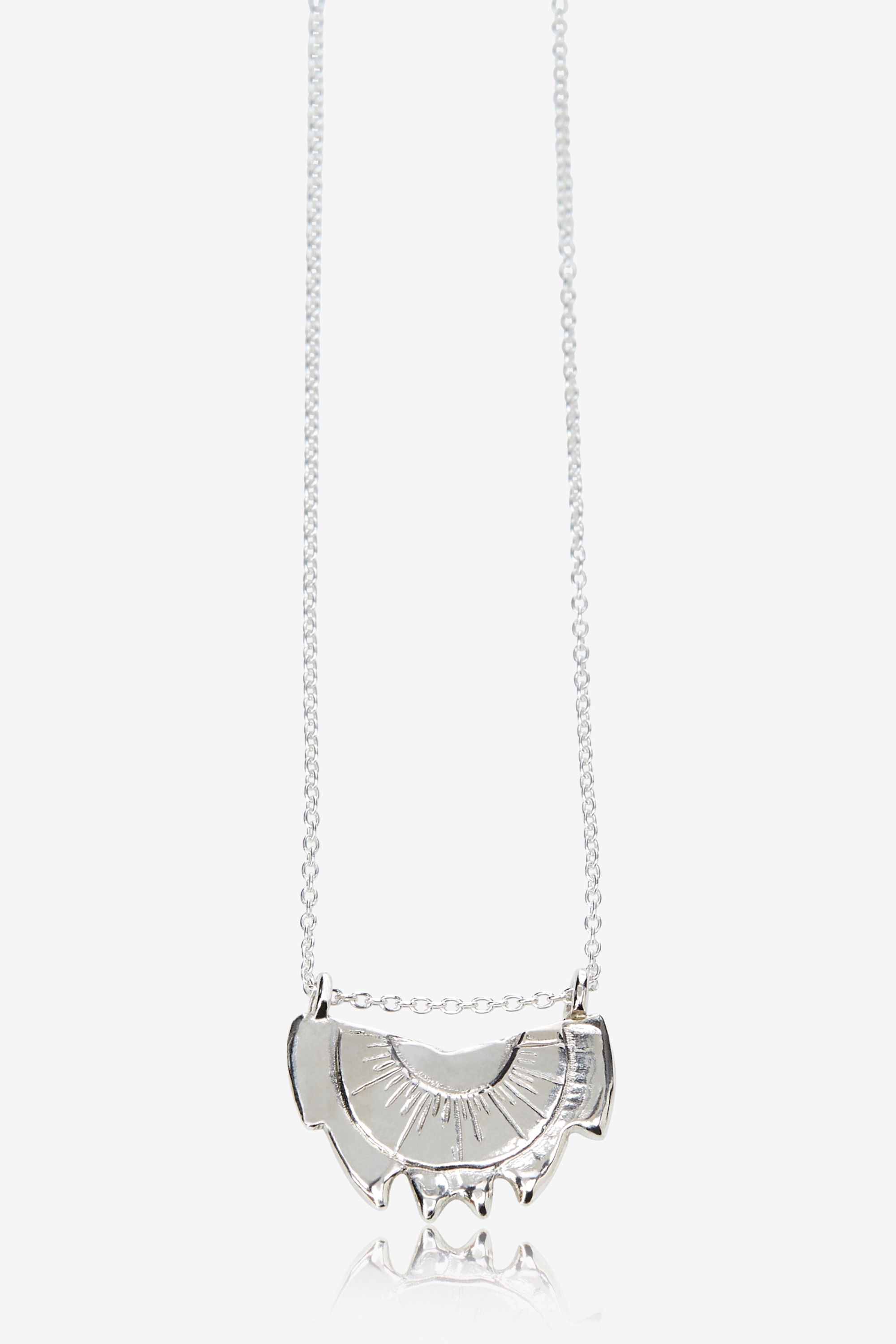 Nouare Jewelry  Ketting Lotus Gerecycled Zilver