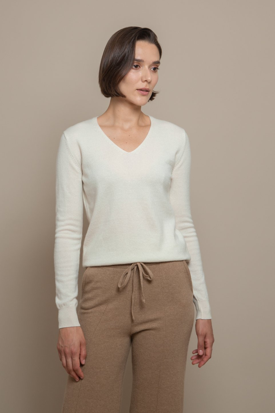 Off-white - Fit And Warm V-neck Jumper