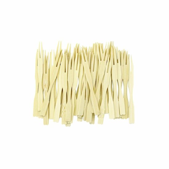 Bamboe fingerfood prikker 90 mm, pak 50 stuks