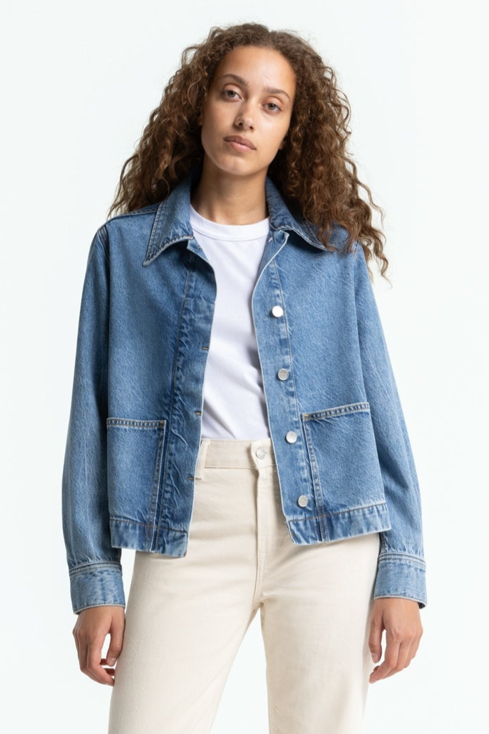 Kings of Indigo  Jas Ota Cindy Mid Washed Blauw
