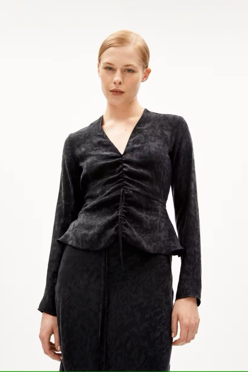 ARMEDANGELS  Blouse Anayaa Jacq Zwart
