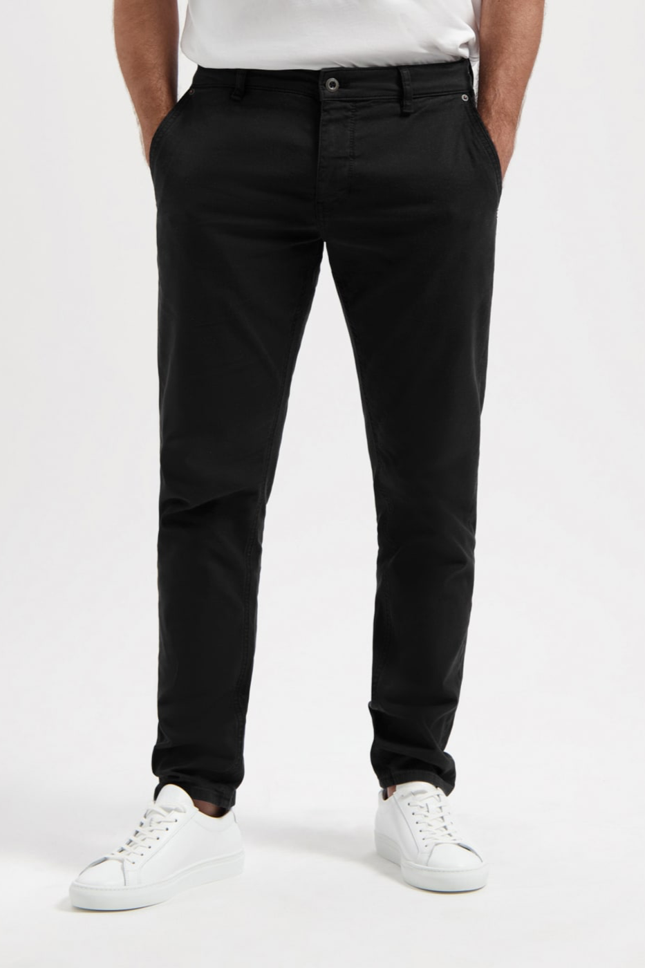 Kuyichi Dexter Chino Broek - Zwart