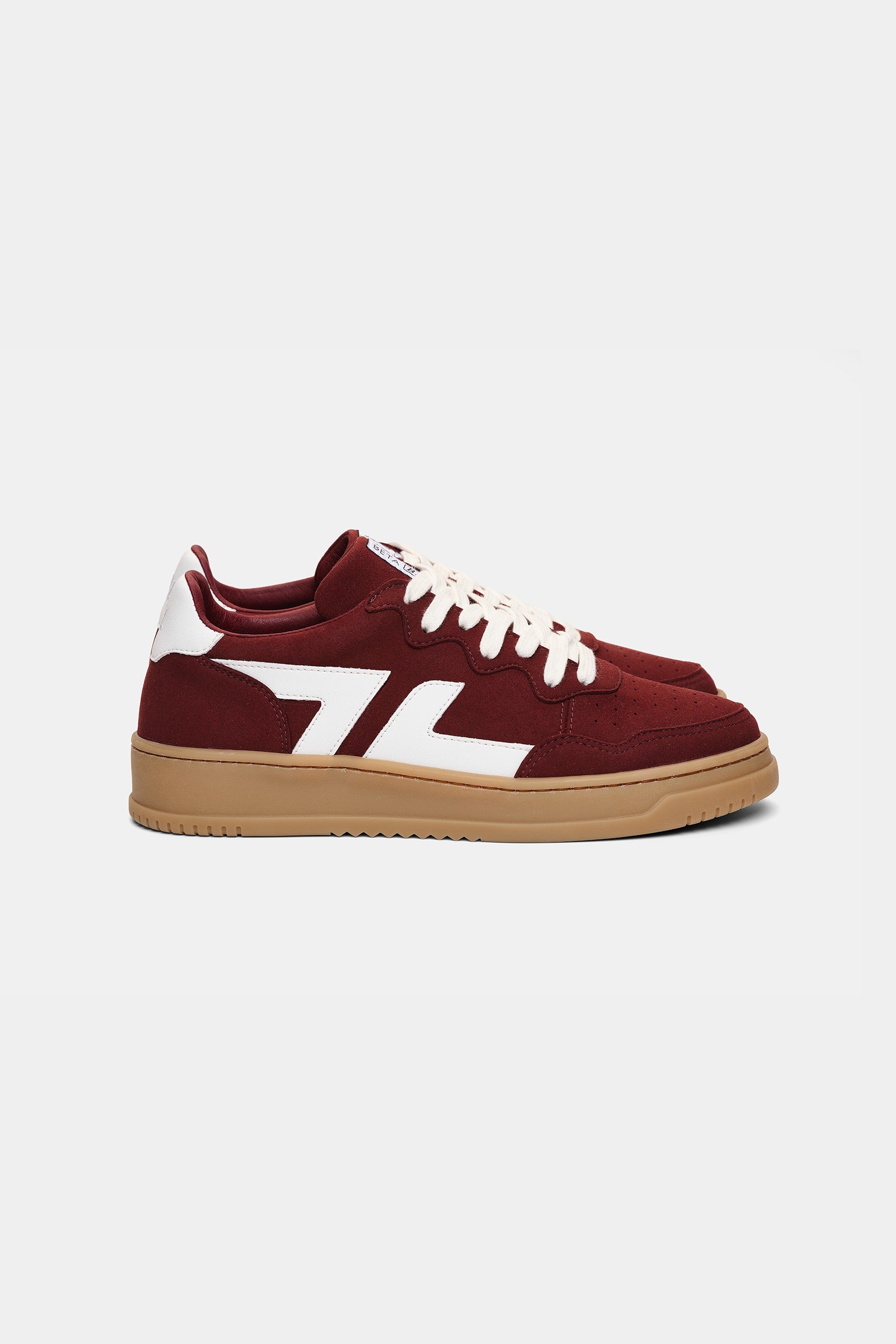 ZÃ¨ta mannen vegan Sneakers BÃªta B3 Burgundy