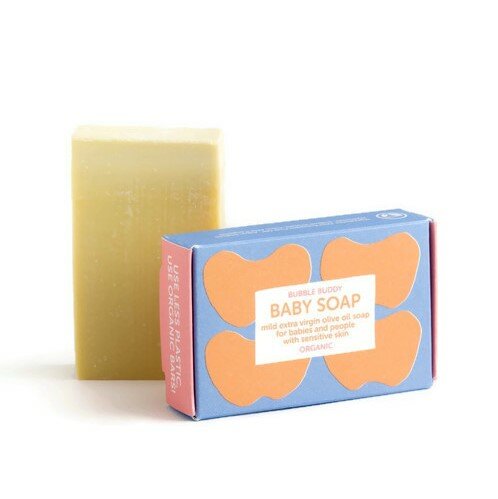 Bubble Buddy organic baby soap bar - zeepblok babyzeep
