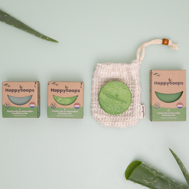 Happy Soaps Aloe Vera 3 bars