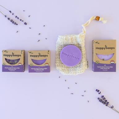 Happy Soaps Lavendel 3 bars
