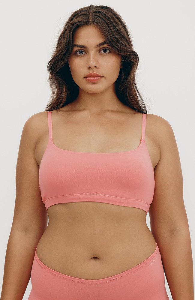 Flex bralette melon