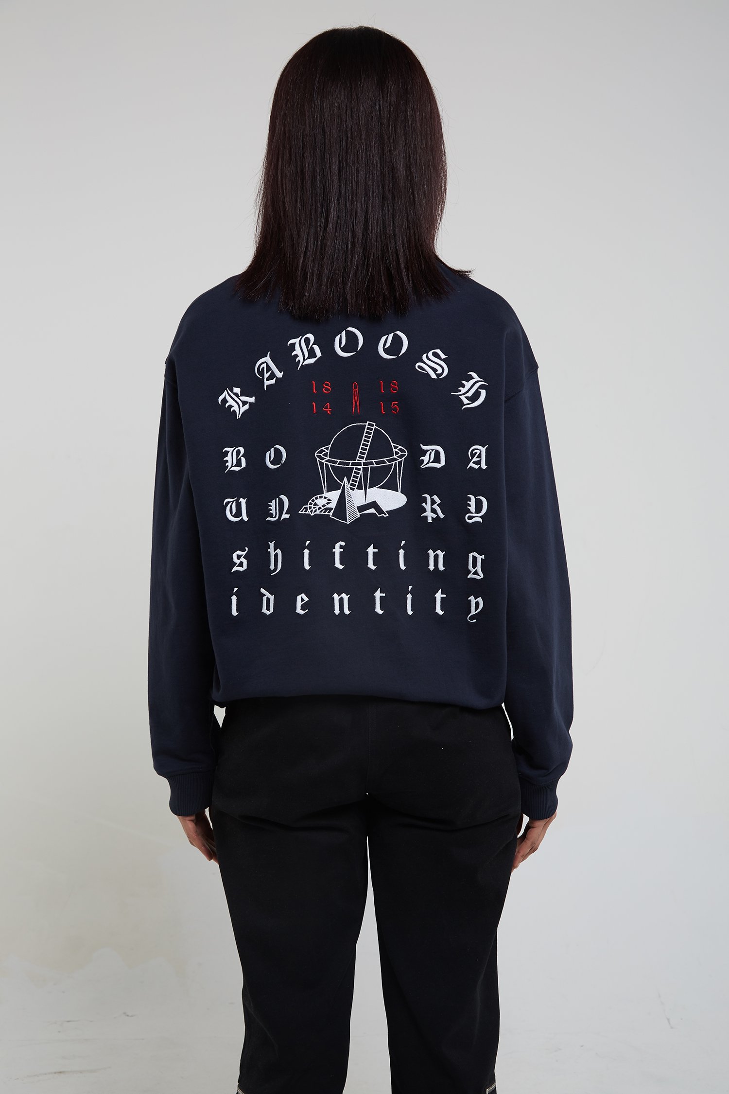 KABOOSH  Trui Bosozoku Unisex Donkerblauw