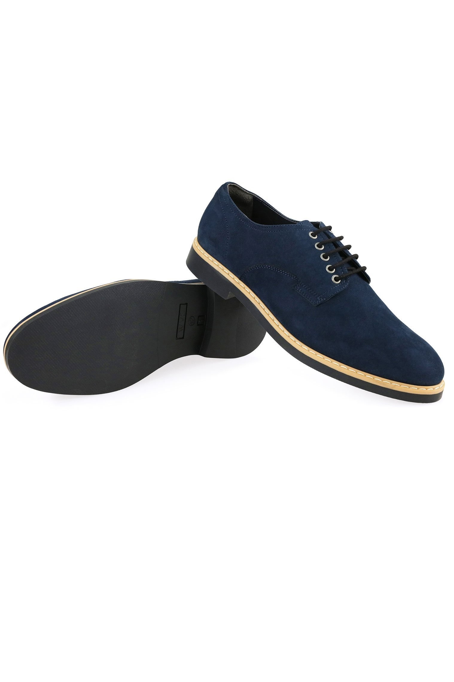 Will's Vegan Store mannen vegan Signature Derby's Donkerblauw