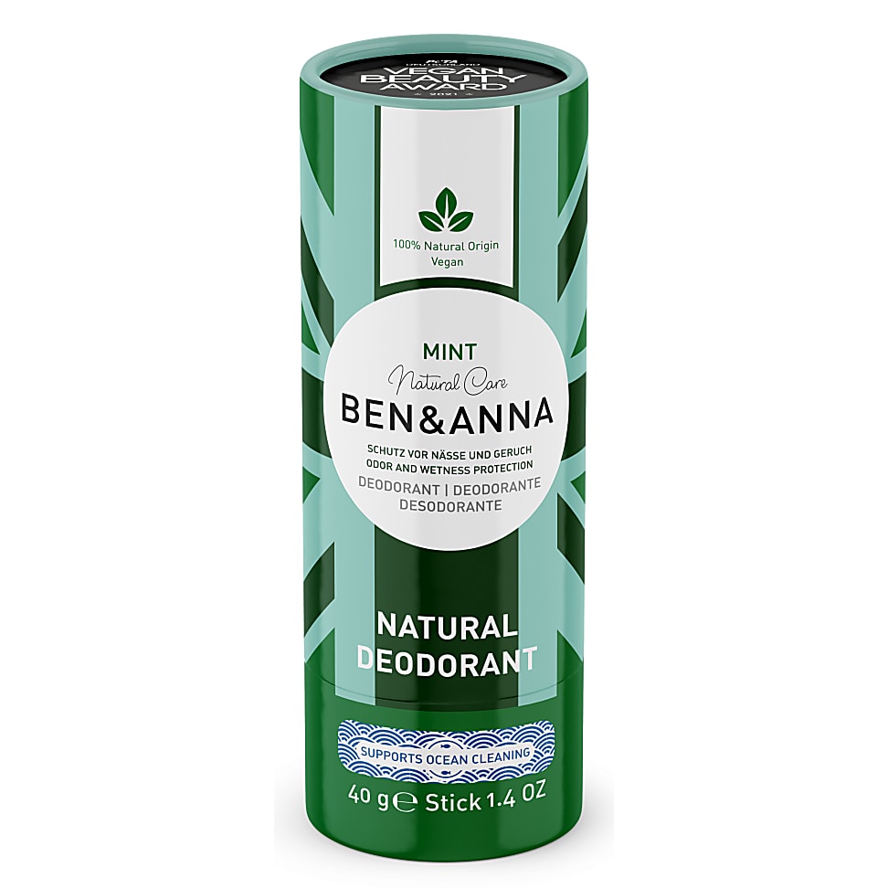 Ben & Anna Papertube Deodorant 40g - Mint