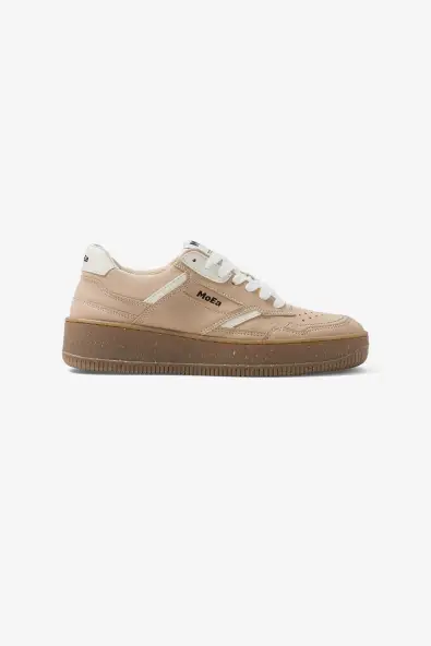 MoEa mannen vegan Sneakers Gen1 Corn Full Vegan Suede Beige