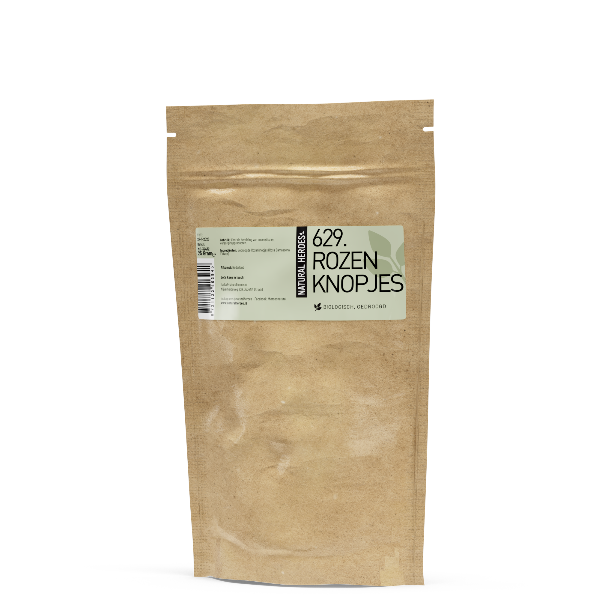 Rozenknopjes (Gedroogd) - Biologisch