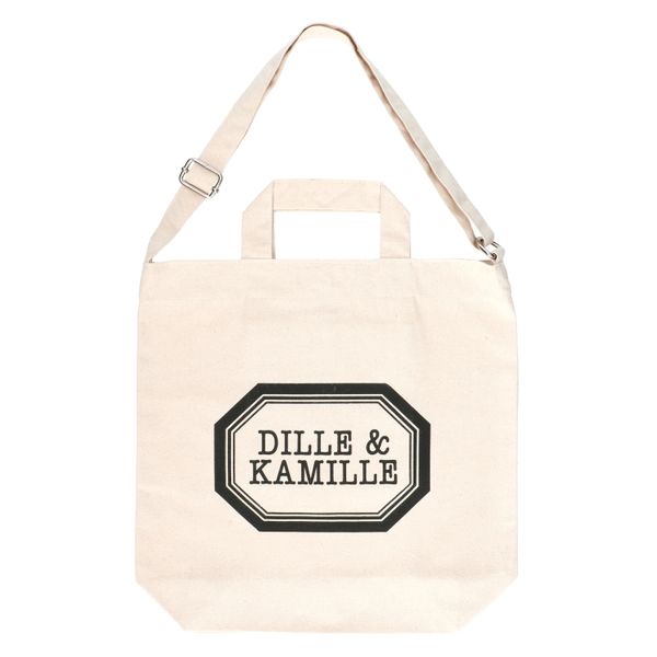 Tas, Dille & Kamille, gerecycled katoen, verstelbaar hengsel, 40 x 12 x 40 cm