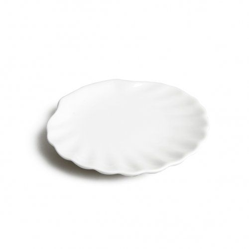 Schaaltje schelp, porselein, Ø 10 cm